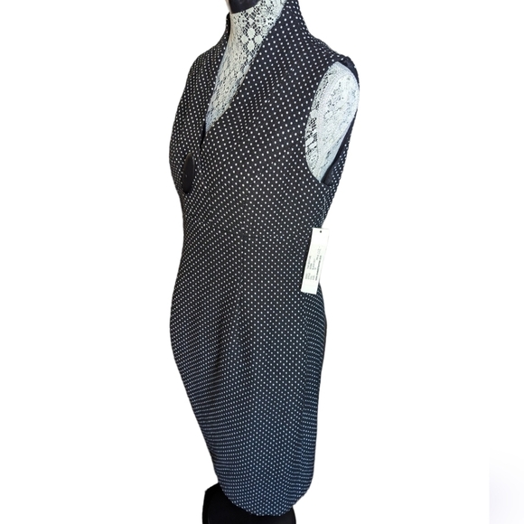 Sweet Chemise Black Dot Dress - Picture 4 of 10